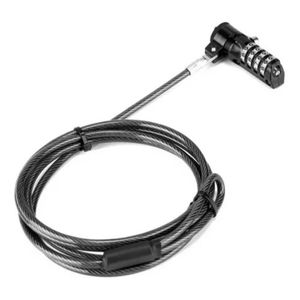 Cable de seguridad Targus ASP61LA defcon t-lock clave 4 dígitos