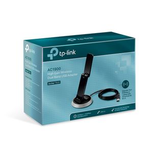 Adaptador Wi-Fi TP-Link Archer T9UH AC1900 Dual Band Alta Ganancia USB 3.0